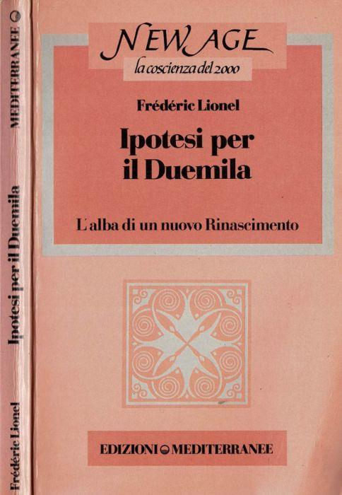Ipotesi per il Duemila - copertina