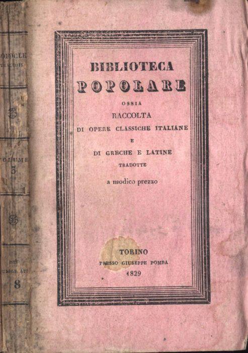 Tragedie Vol. 3 - Sofocle - copertina