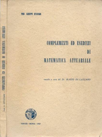Differenza Tra Matematica E Complementi Di Matematica