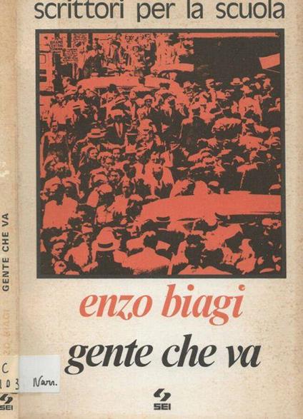 Gente che va - Enzo Biagi - copertina