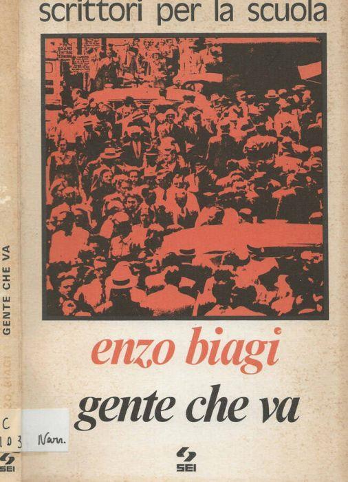 Gente che va - Enzo Biagi - copertina