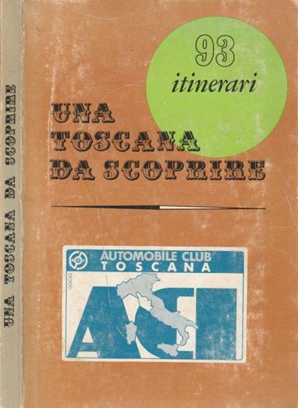 Una Toscana da scoprire - copertina