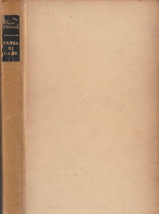 Testa di cane - Jean Dutourd - copertina