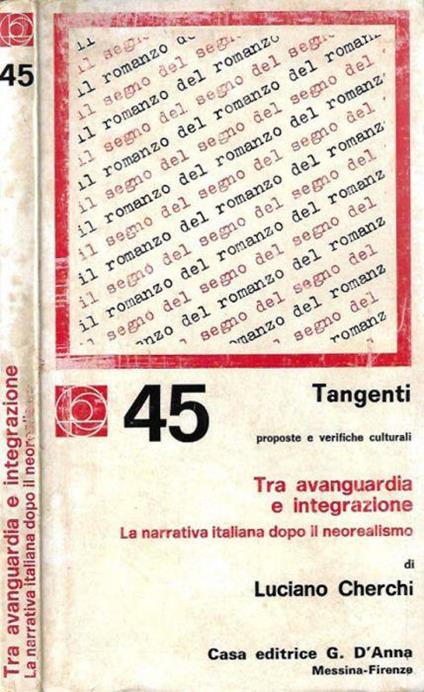 Tra avanguardia e integrazione - copertina