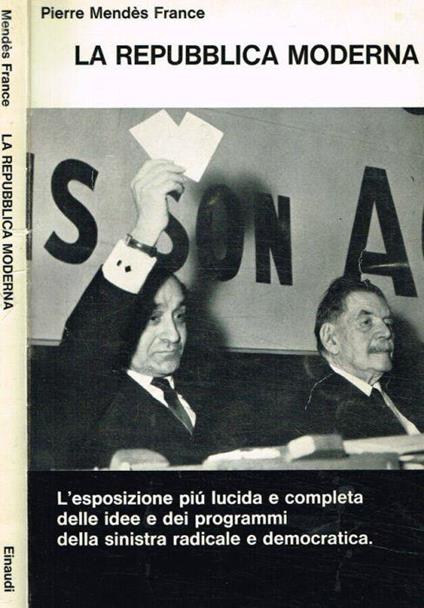 La repubblica moderna - Pierre Mendés France - copertina