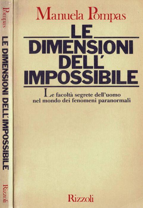 Le dimensioni dell'impossibile - Manuela Pompas - copertina