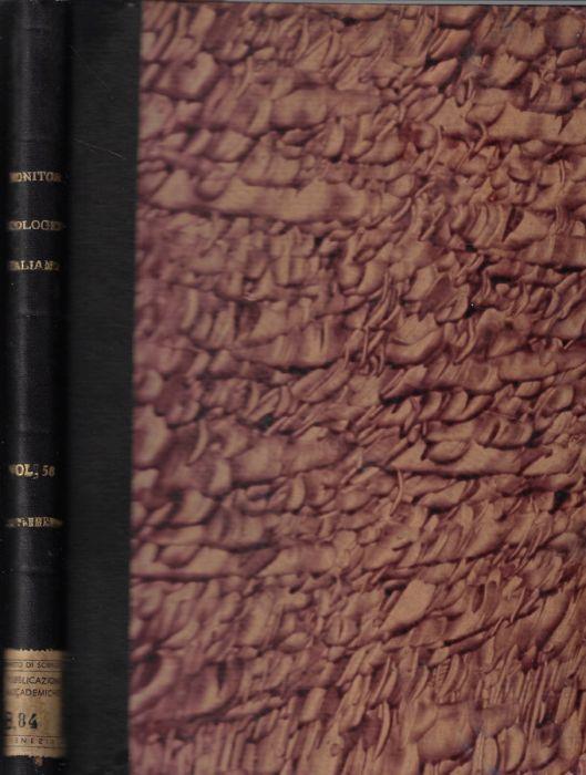 Atti della Società Italiana di Anatomia supplemento al Vol. LVIII - copertina