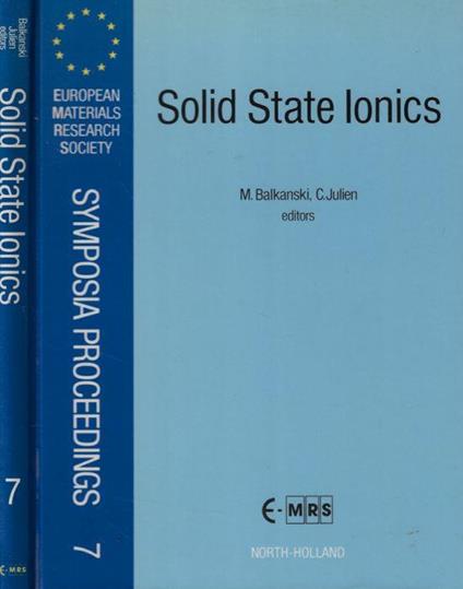 Solid State Ionics - copertina