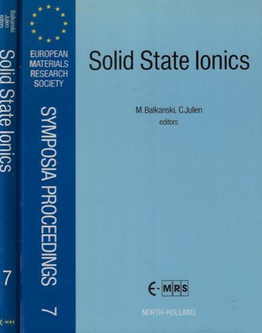 Solid State Ionics - copertina