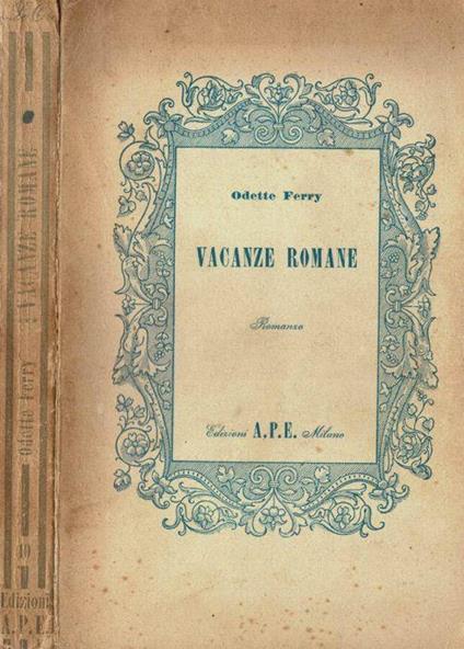 Vacanze Romane - Odette Ferry - copertina