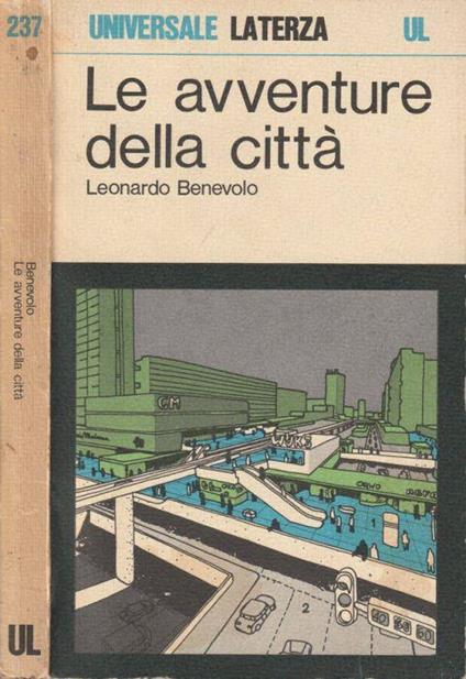Le avventure della città - Leonardo Benevolo - copertina