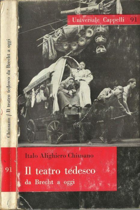 Il teatro tedesco - Italo A. Chiusano - copertina