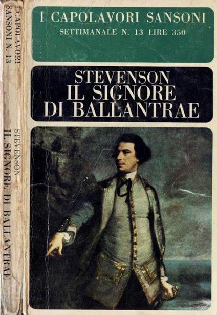 Il Signore di Ballantrae - Robert Louis Stevenson - copertina
