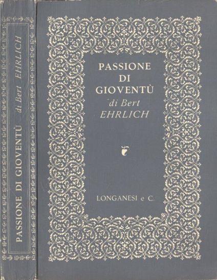 Passione di gioventù - Bert Ehrlich - copertina