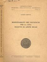 Responsabilità del convenuto per la cosa oggetto di azione reale