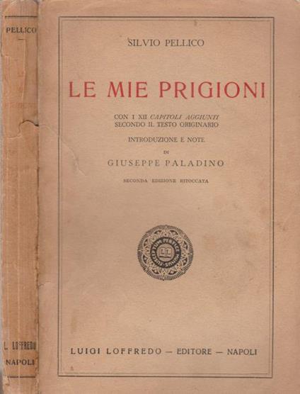 Le mie prigioni - Silvio Pellico - copertina