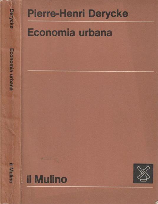 Economia urbana - Pierre-Henri Derycke - copertina
