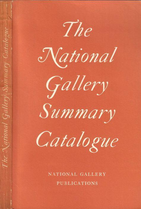 The National gallery Summary catalogue - copertina