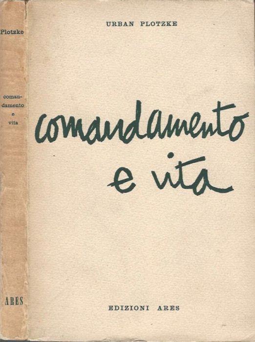Comandamento e vita - copertina