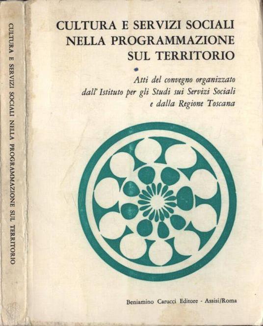 Cultura e servizi sociali nella programmazione sul territorio - copertina