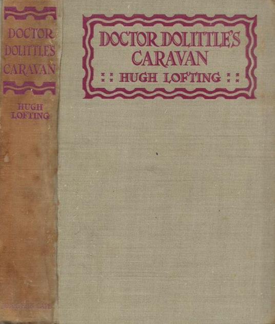 Doctor Dolittle's Caravan - Hugh Lofting - copertina