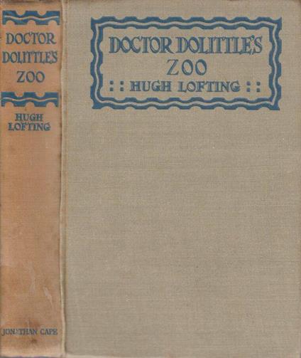 Doctor Dolittle's zoo - Hugh Lofting - copertina