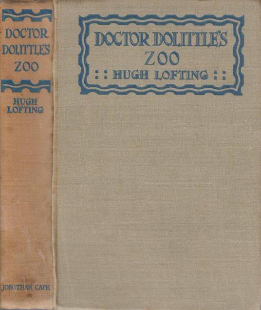 Doctor Dolittle's zoo - Hugh Lofting - copertina