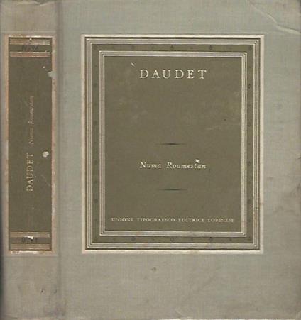 Numa Roumestan - Alphonse Daudet - copertina