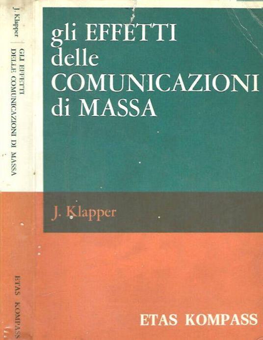 Gli effetti delle comunicazioni di massa - copertina