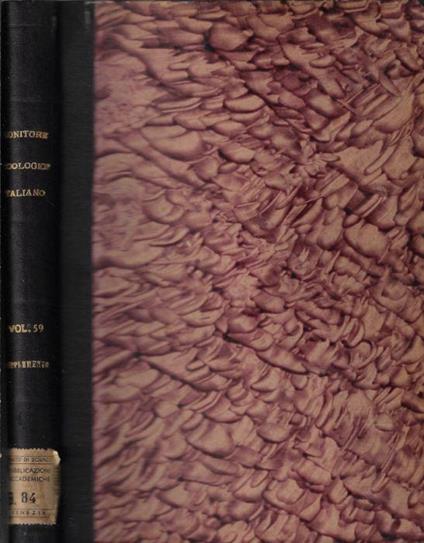 Atti della Società Italiana di Anatomia supplemento al Vol. LIX - copertina