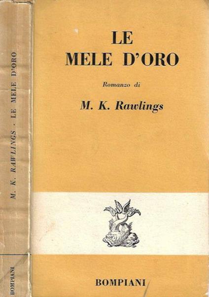 Le mele d'oro - Marjorie K. Rawlings - copertina