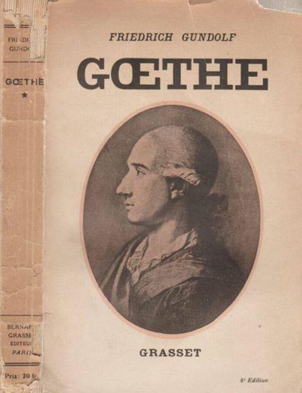 Goethe - Friedrich Gundolf - copertina