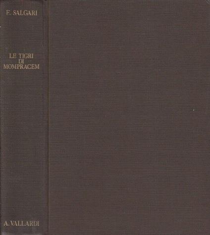 Le tigri di Mompracem - Emilio Salgari - copertina