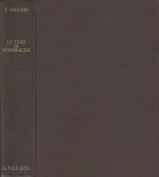 Le tigri di Mompracem - Emilio Salgari - copertina