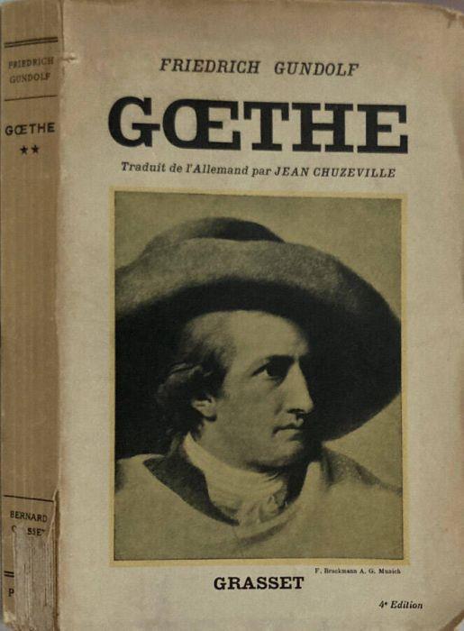 Goethe - Friedrich Gundolf - copertina