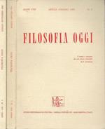 Filosofia oggi n.2,3 anno VIII 1985