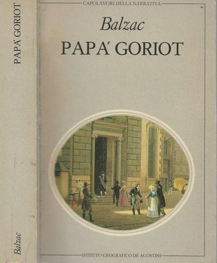 Papà Goriot - Honoré de Balzac - copertina