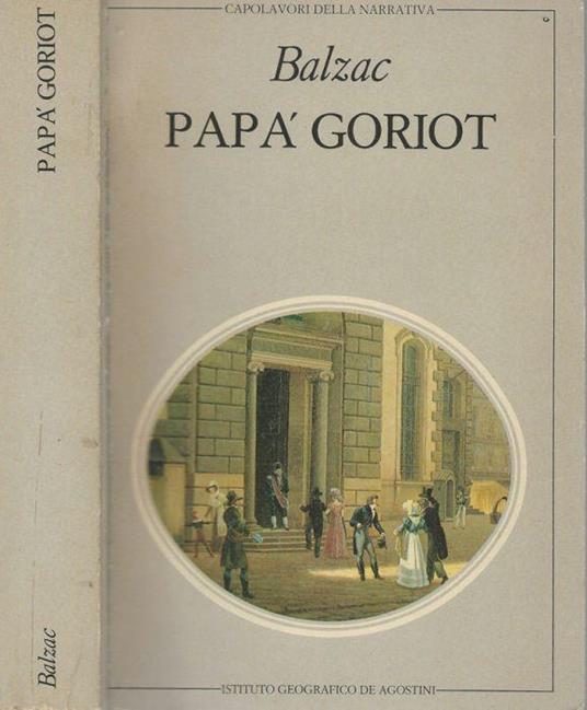 Papà Goriot - Honoré de Balzac - copertina