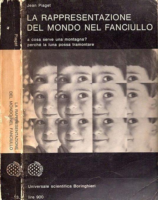 La rappresentazione del mondo nel fanciullo - Jean Piaget - copertina