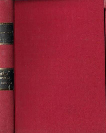 Della impresa - copertina