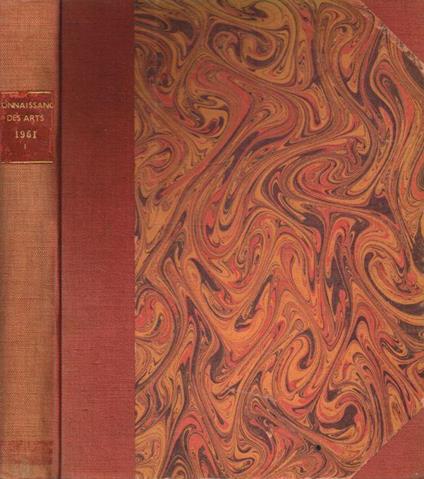 Connaissance des arts n.107-108-109-110, gennaio/aprile 1961 - copertina