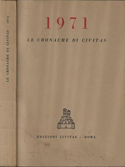 1971 Le cronache di Civitas - copertina