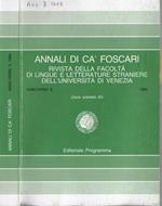 Annali di Cà Foscari anno XXXIII 1994 N. 3 (serie orientale 25)