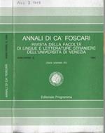 Annali di Cà Foscari anno XXXIII 1994 N. 3 (serie orientale 25)