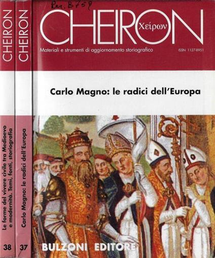 Cheiron anno XIX 2002 N. 37-38 - copertina