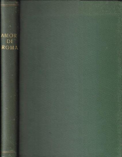 Amor di Roma - copertina