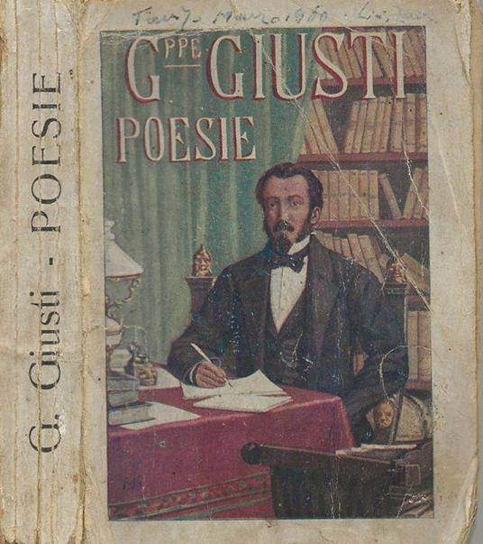 Poesie - Giuseppe Giusti - copertina