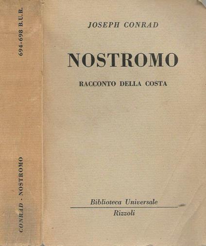 Nostromo - Joseph Conrad - copertina