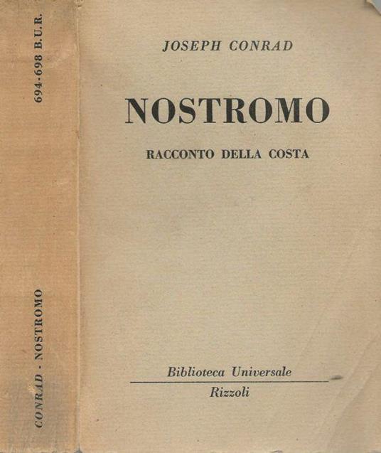 Nostromo - Joseph Conrad - copertina
