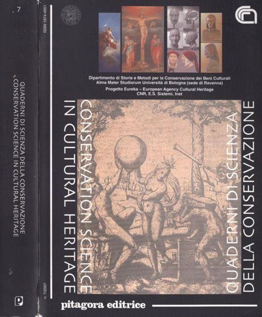 Quaderni di scienza della conservazione n.7 - Conservation science in cultural heritage n. 7 - copertina